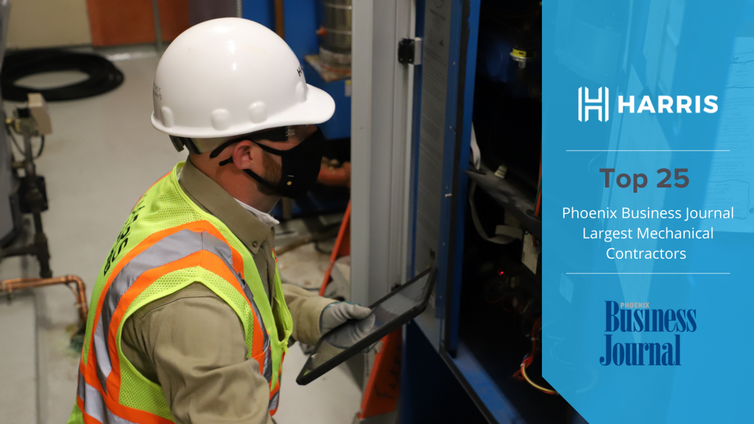 Harris Ranks Among Largest PhoenixArea Mechanical Contractors Harris